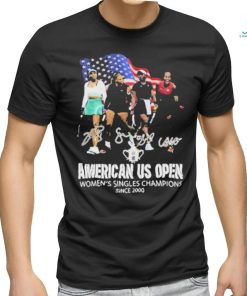 American US Open Women’s Singles Champions Signatures Shirt