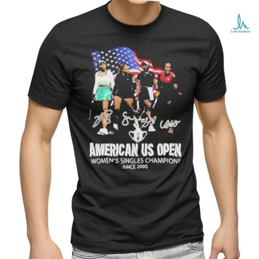 American US Open Women’s Singles Champions Signatures Shirt