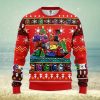 Boston Bruins Fans Skull Cold Knitted Christmas Sweater