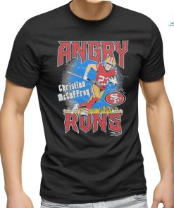 Angry Runs 49ers Christian McCaffrey shirt, hoodie, sweater, long