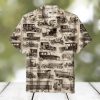 Bigfoot Surfing Hawaiian Shirts for Mens