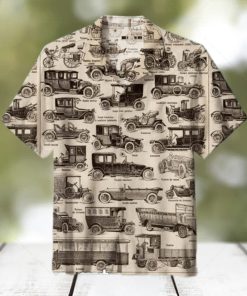 Antique Vehicle Retro Hawaiian Shirt