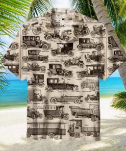 Antique Vehicle Retro Hawaiian Shirt