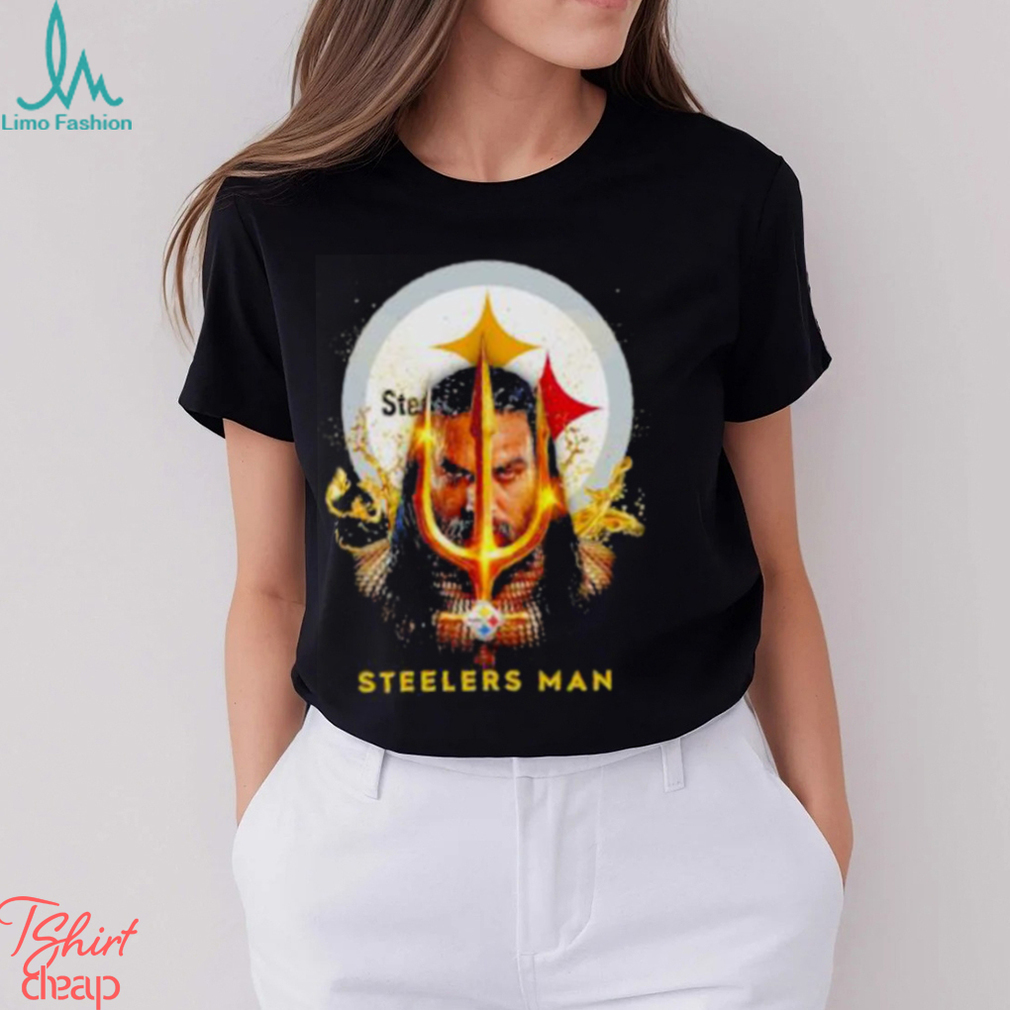 Aquaman Steelers man NFL shirt - Limotees