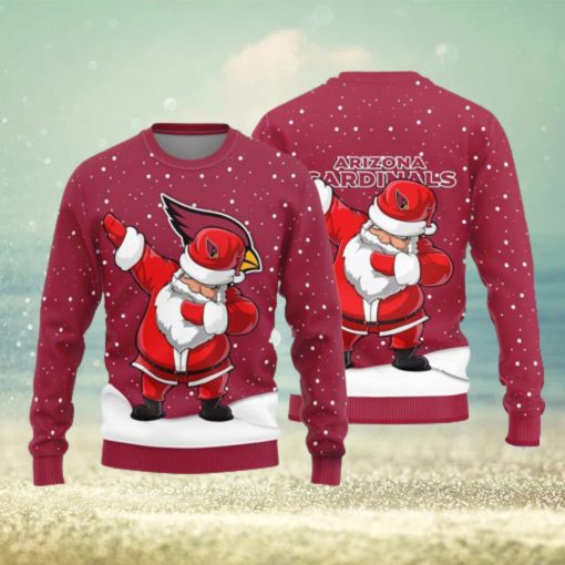 Arizona Cardinals Dab Santa Ugly Christmas Sweater For Fans