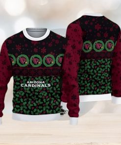 Arizona Cardinals Fans Pattern Holiday Knitted Christmas Sweater