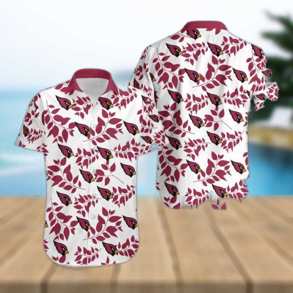 Arizona Cardinals Limited Edition Leaves Hawaiian Shirt For Men And Women -  Limotees