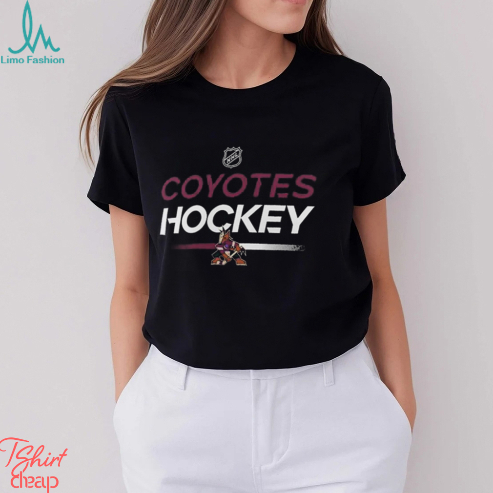 Branded Black Arizona Coyotes Authentic Pro Primary Replen T-Shirt