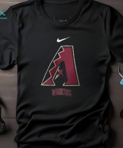 Men's Arizona Diamondbacks Nike Black Team Large Logo Legend Performance T- Shirt
