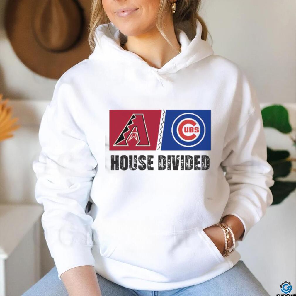 Arizona Diamondbacks vs Chicago Cubs House Divided Shirt - Limotees