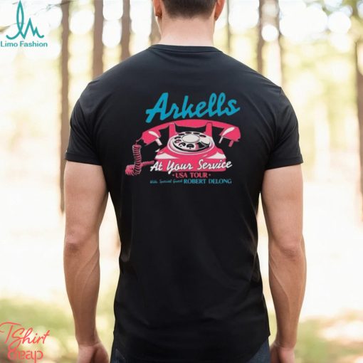 Arkells At Your Service 2023 Tour Shirt Band Fan Concert For Unisex Classic