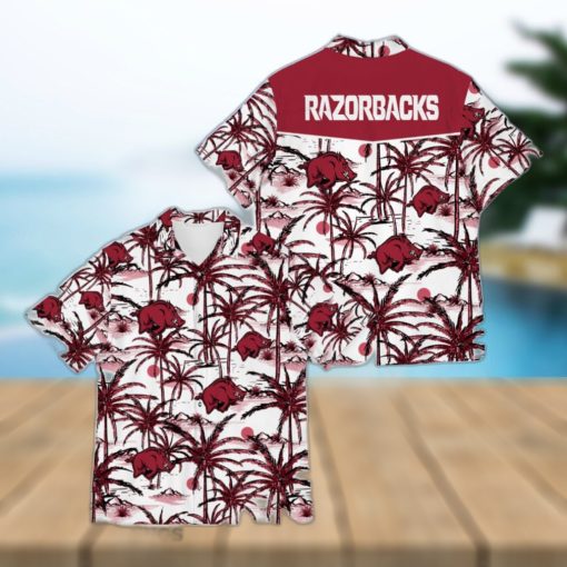 Arksas Razorbacks Champions Sports Coconut Patterns Halloween Hawaiian Shirt For Men And Women Gift Beach