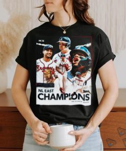 Atlanta Braves Are The 2023 NL East Champions 6 Straight Premium T-Shirt -  Mugteeco
