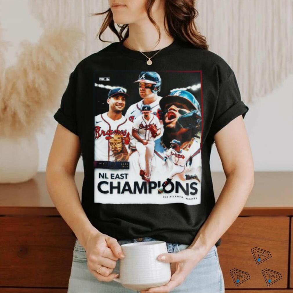 Atlanta Braves 2023 National League East division Champions Poster Shirt -  Limotees