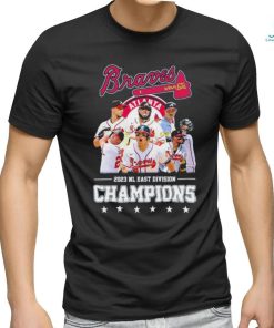 Atlanta Braves Back To Back 2022 2023 NL East Division Champions T Shirt -  Limotees