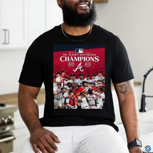 Atlanta Braves 2023 National League East division Champions Poster Shirt