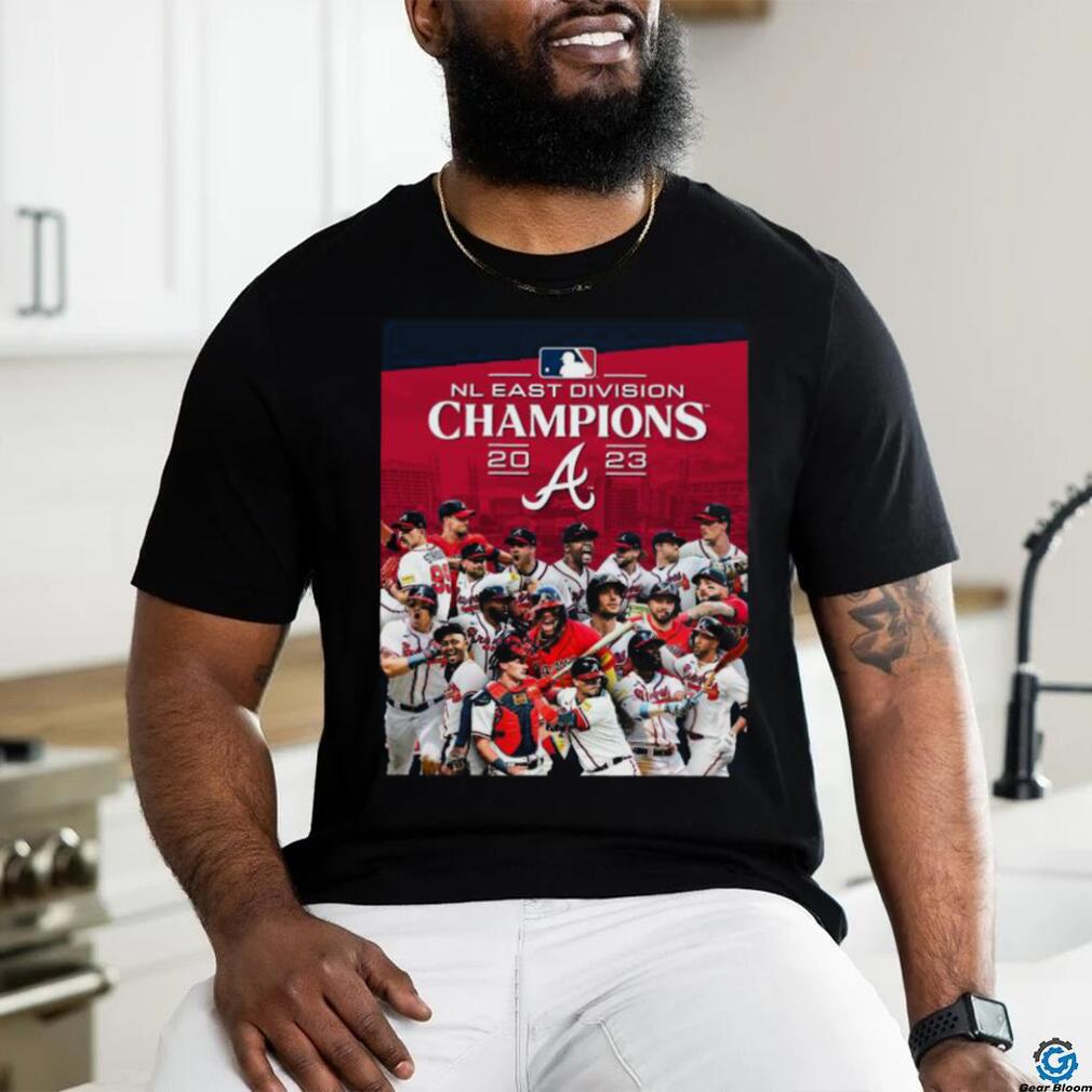 Stream Atlanta Braves 2023 Nl East Division Champions Shirt by