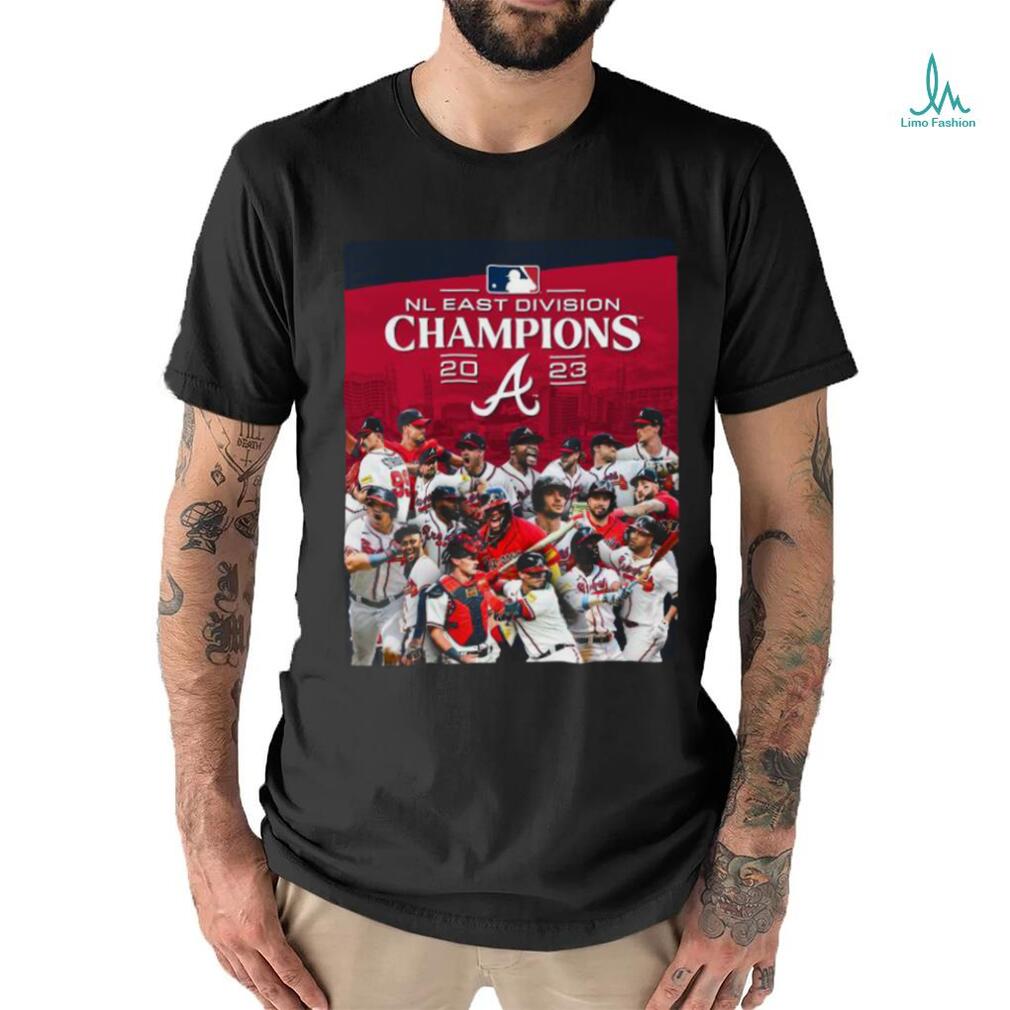 Atlanta Braves 2023 National League East division Champions Poster Shirt -  Limotees