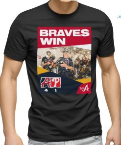 Atlanta Braves 4 1 Phillies Sep 13, 2023 NL East Final Score Shirt