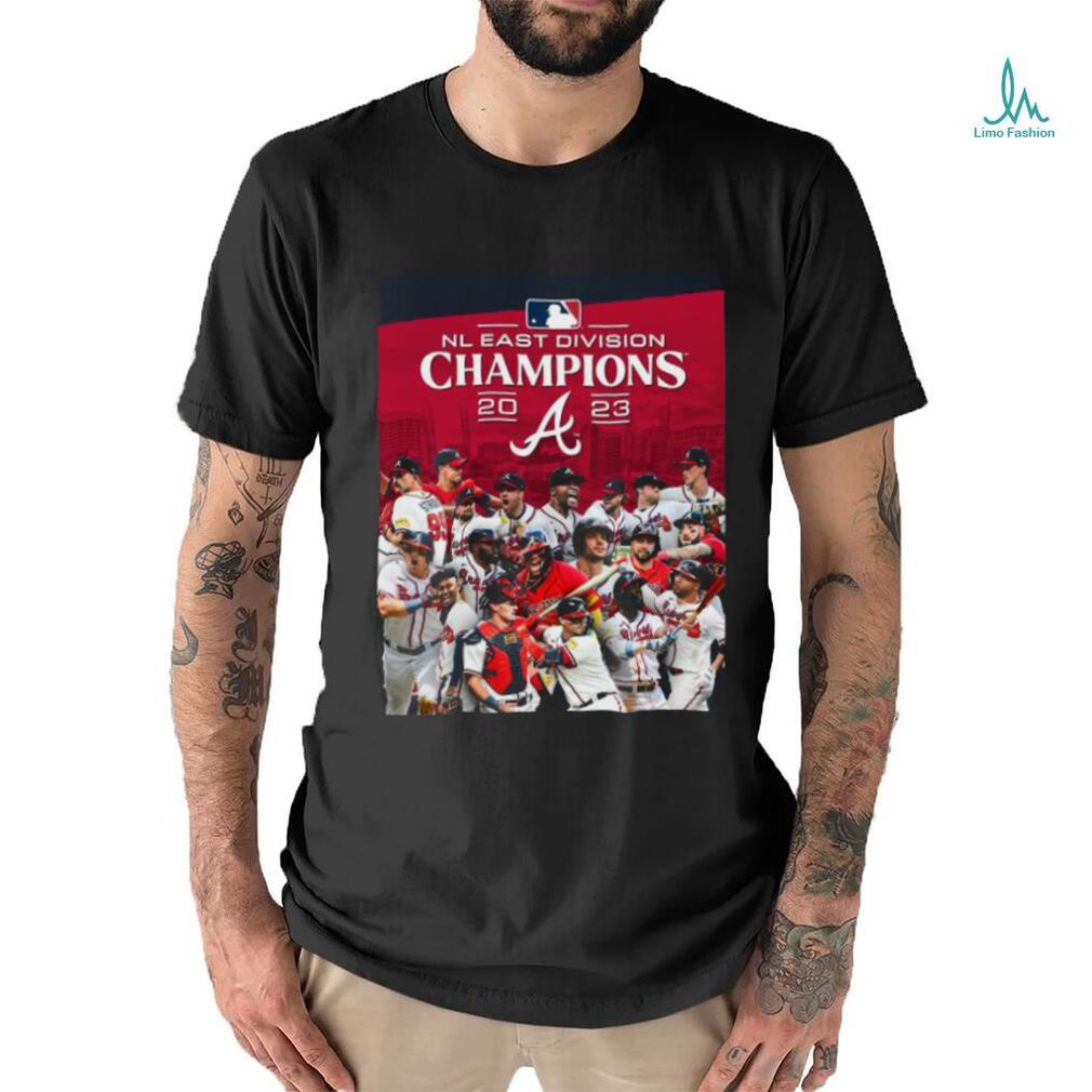 Atlanta Braves 6 Straight 023 NL East Champions Shirt - Limotees