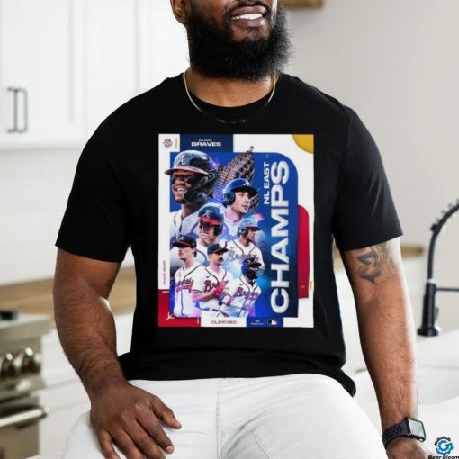 Atlanta Braves Budweiser Clinched 2023 NL East Champions Shirt