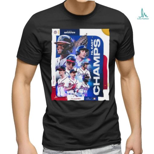 Atlanta Braves Budweiser Clinched 2023 NL East Champions Shirt