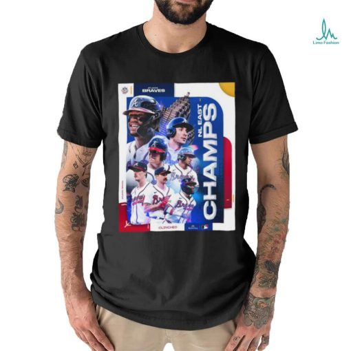 Atlanta Braves Budweiser Clinched 2023 NL East Champions Shirt