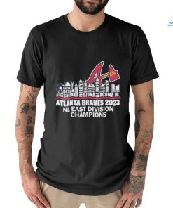 Atlanta Braves City Players Names 2023 NL Division Champions Shirt