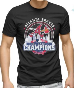 Atlanta Braves MLB 2023 NL East Champions skyline shirt - Limotees