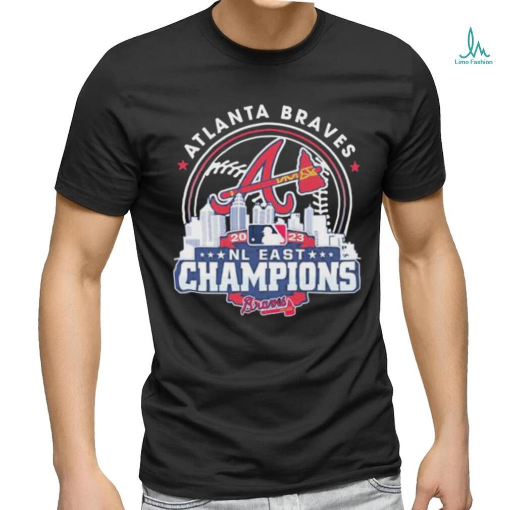 Atlanta Braves MLB 2023 NL East Champions skyline shirt - Limotees