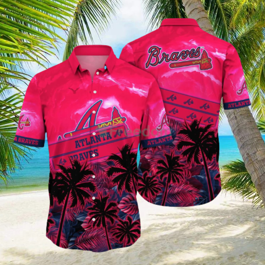 MLB Atlanta Braves Logo Hot Hawaiian Shirt Gift For Men And Women