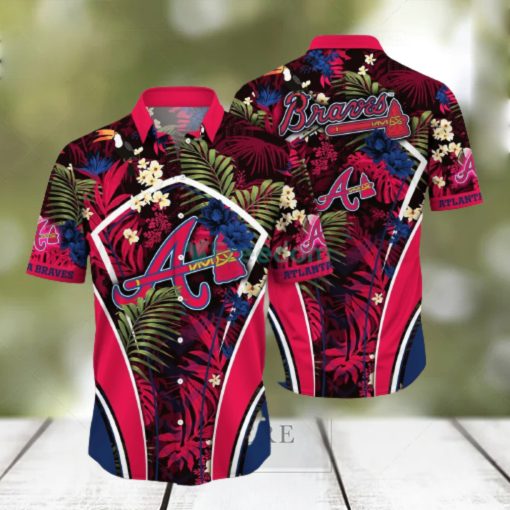 Atlanta Braves MLB Flower Hawaiian Shirt Impressive Gift For Fans