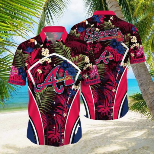 Atlanta Braves MLB Flower Hawaiian Shirt Impressive Gift For Fans