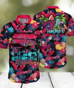 Atlanta Braves Major League Baseball 2023 AOP Short Sleeve 3D Hawaiian Shirt  Summer Gift