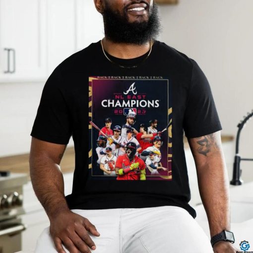 Atlanta Braves NL East Champions 2023 Poster Shirt