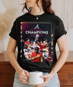 Atlanta Braves NL East Champions 2023 Poster Shirt