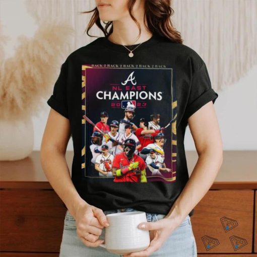 Atlanta Braves NL East Champions 2023 Poster Shirt