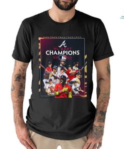 Atlanta Braves NL East Champions 2023 Poster Shirt