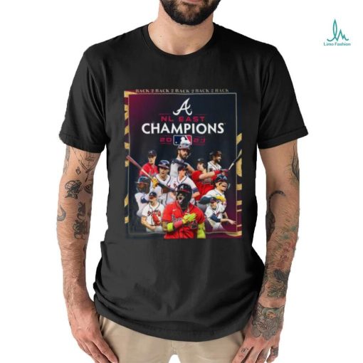 Atlanta Braves NL East Champions 2023 Poster Shirt