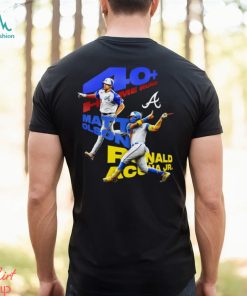 Awesome Acuña Jr 30 60 Atlanta Braves Art T shirt - Limotees