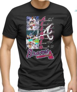 Atlanta Braves Sport Team NL East Champions 2023 signatures shirt