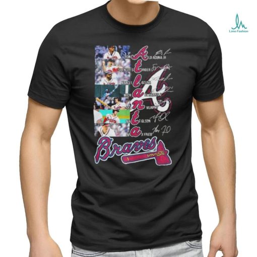 Atlanta Braves Sport Team NL East Champions 2023 signatures shirt