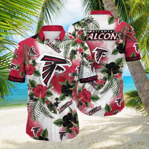 Atlanta Falcons NFL Flower Hawaiian Shirt Summer Football Gift For Real Fans