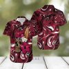 Floral Baseball Tropical Vibe Hawaiian Aloha Shirts