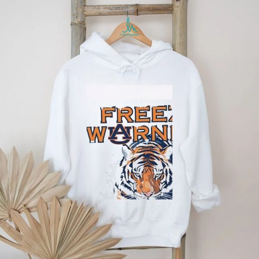 Auburn Tigers Freeze War Eagle College Football Auburn Hugh Freeze Warning Shirt