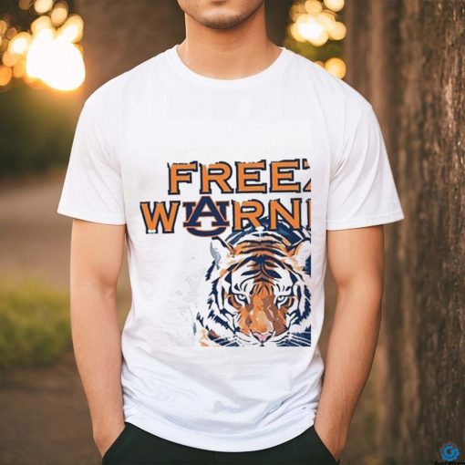 Auburn Tigers Freeze War Eagle College Football Auburn Hugh Freeze Warning Shirt