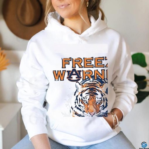 Auburn Tigers Freeze War Eagle College Football Auburn Hugh Freeze Warning Shirt