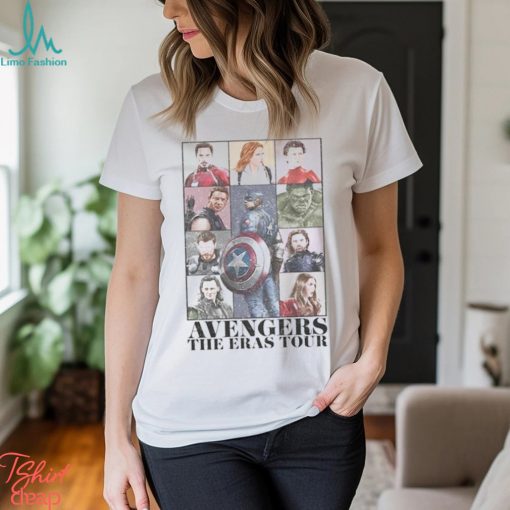 Avengers The Eras Tour Shirt Avenger Mcu Assemble Sweatshirt Marvel Fan Gift Unisex