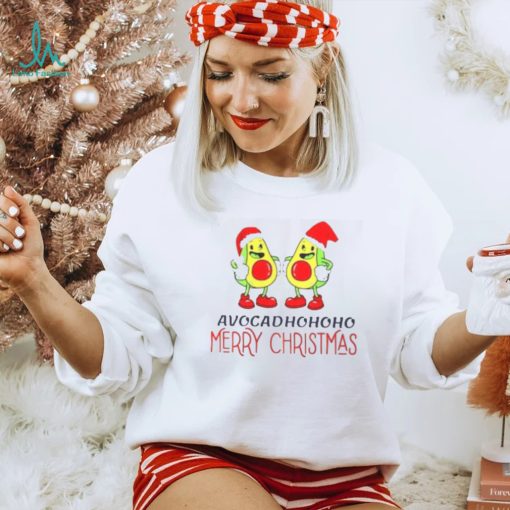 Avocadhohoho Merry Christmas shirt