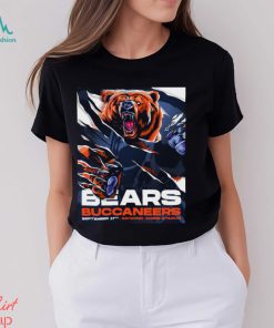 Awesome chicago Bears Vs Buccaneers Sept 17th Raymond James Stadium shirt